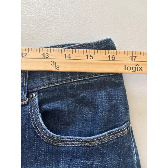 Chico's Platinum Denim Jeans Women's Size 1.5 Medium Blue Casual Stretch Pants - Picture 5 of 11